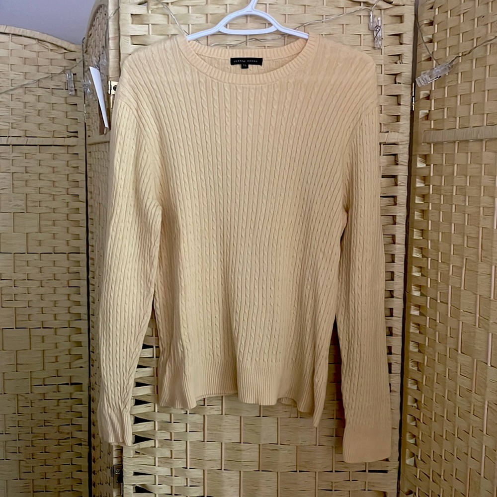 Yellow Jeanne Pierre Sweater